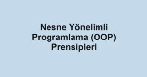 nesne-yonelimli-programlama-oop-prensipleri